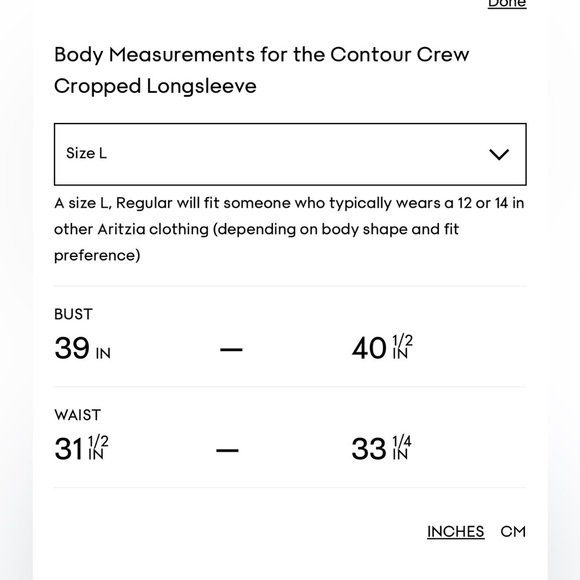 Aritzia Contour Crew Longsleeve in Grey- Large - Picture 3 of 10